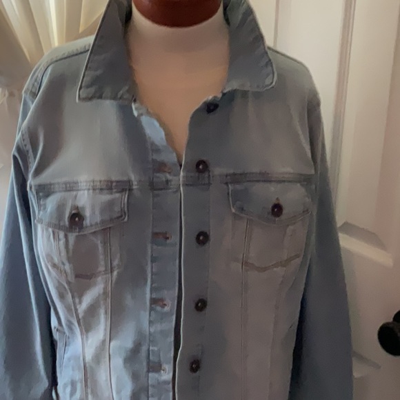 CHAPS Ralph Lauren Women’s Plus Denim Jacket 1XL $100 NWT LAST ONE - Picture 6 of 7